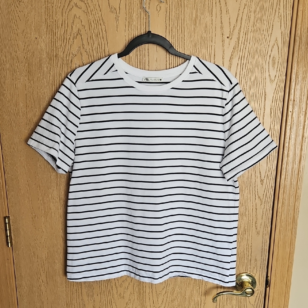 Zara Classic Striped Women's Top